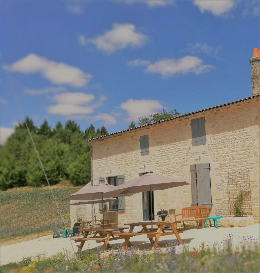Chateau Des Loups - Les Pommiers Echire Exteriér fotografie